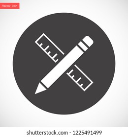 a pen vector icon 10 eps