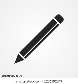 a pen vector icon 10 eps