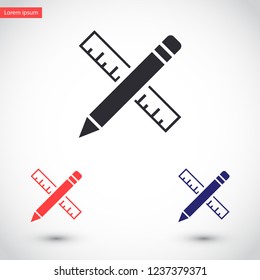 a pen vector icon 10 eps