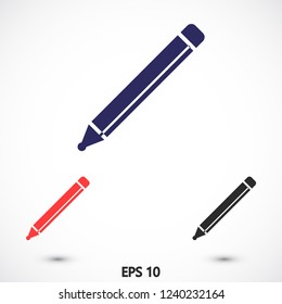 a pen vector icon 10 eps