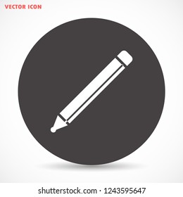 a pen vector icon 10 eps