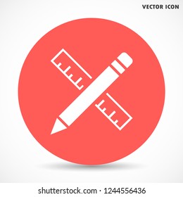 a pen vector icon 10 eps