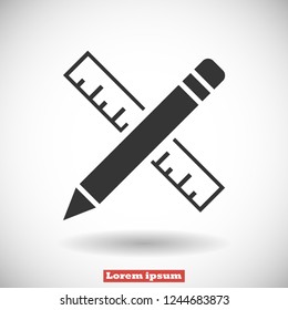 a pen vector icon 10 eps