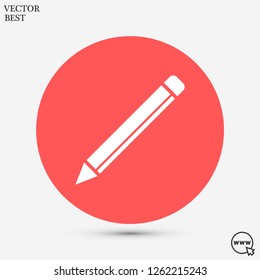 a pen vector icon 10 eps