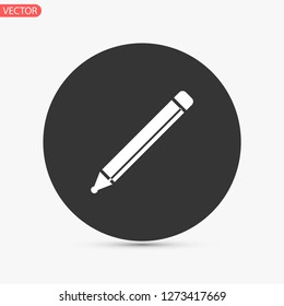 a pen vector icon 10 eps