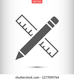 a pen vector icon 10 eps