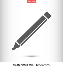 a pen vector icon 10 eps