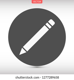 a pen vector icon 10 eps