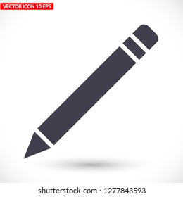 a pen vector icon 10 eps