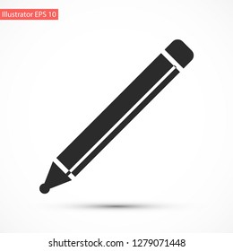 a pen vector icon 10 eps