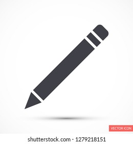 a pen vector icon 10 eps