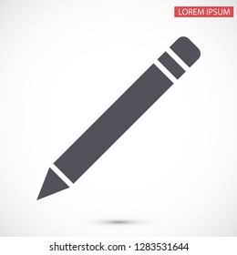 a pen vector icon 10 eps