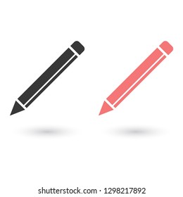 a pen vector icon 10 eps