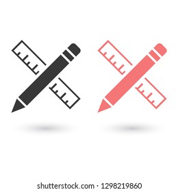 a pen vector icon 10 eps