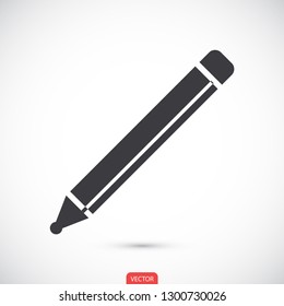 a pen vector icon 10 eps