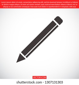 a pen vector icon 10 eps