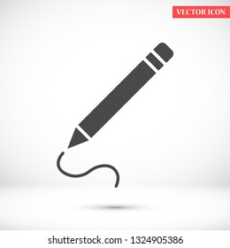 a pen vector icon 10 eps