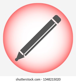 a pen vector icon 10 eps