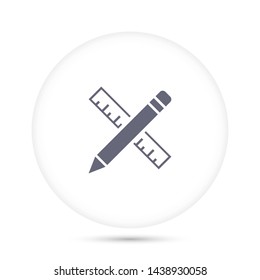 a pen vector icon 10 eps , Lorem ipsum Flat design