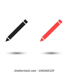 pen vector icon 10 eps , Lorem ipsum flat design