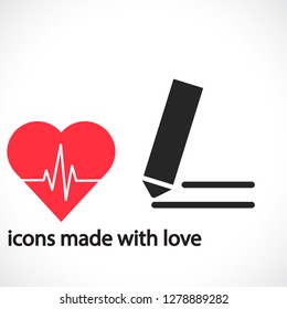A pen  vector icon 