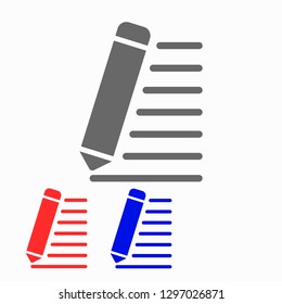 A pen  vector icon 