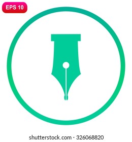 Pen vector icon.