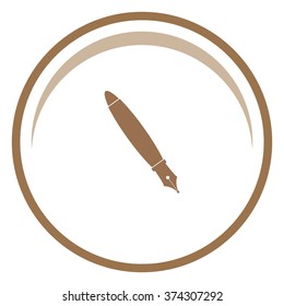 Pen vector icon.