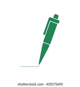 Pen - vector icon.