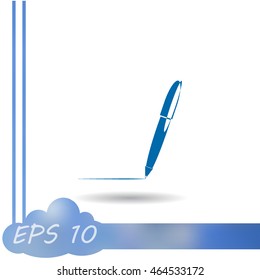 Pen vector icon