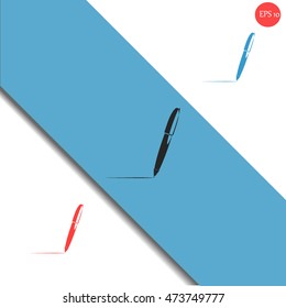 Pen vector icon