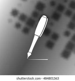pen - Vector icon