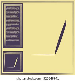 Pen vector icon