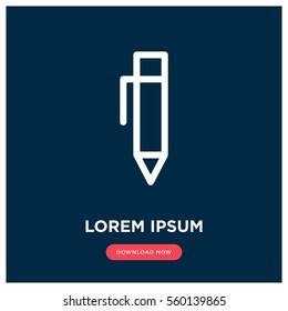 Pen vector icon
