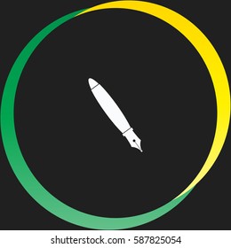 Pen vector  icon