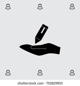Pen vector icon