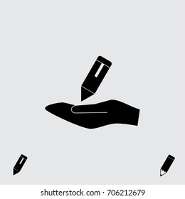 Pen vector icon