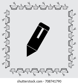 Pen vector icon