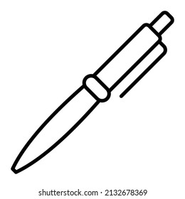 Pen vector icon. Can be used for printing, mobile and web applications.