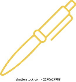 Pen vector icon. Can be used for printing, mobile and web applications.