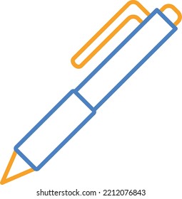 Pen vector icon. Can be used for printing, mobile and web applications.