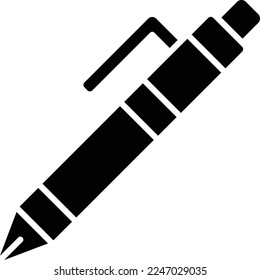 Pen vector icon. Can be used for printing, mobile and web applications.