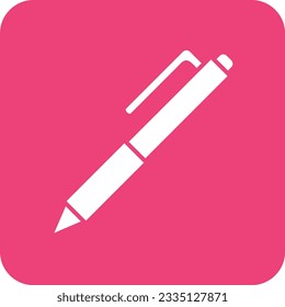 Icono del vector de la pluma. Se puede usar para imprimir, móviles y aplicaciones web.