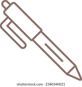 Pen vector icon. Can be used for printing, mobile and web applications.
