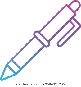 Pen vector icon. Can be used for printing, mobile and web applications.