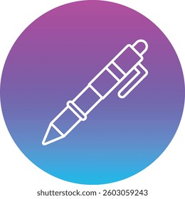 Pen vector icon. Can be used for printing, mobile and web applications.