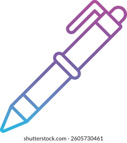 Pen vector icon. Can be used for printing, mobile and web applications.