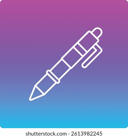 Pen vector icon. Can be used for printing, mobile and web applications.