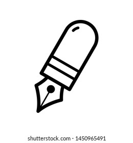 Pen Vector Icon Design Template