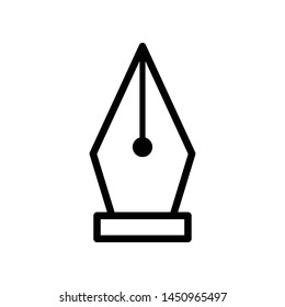 Pen Vector Icon Design Template